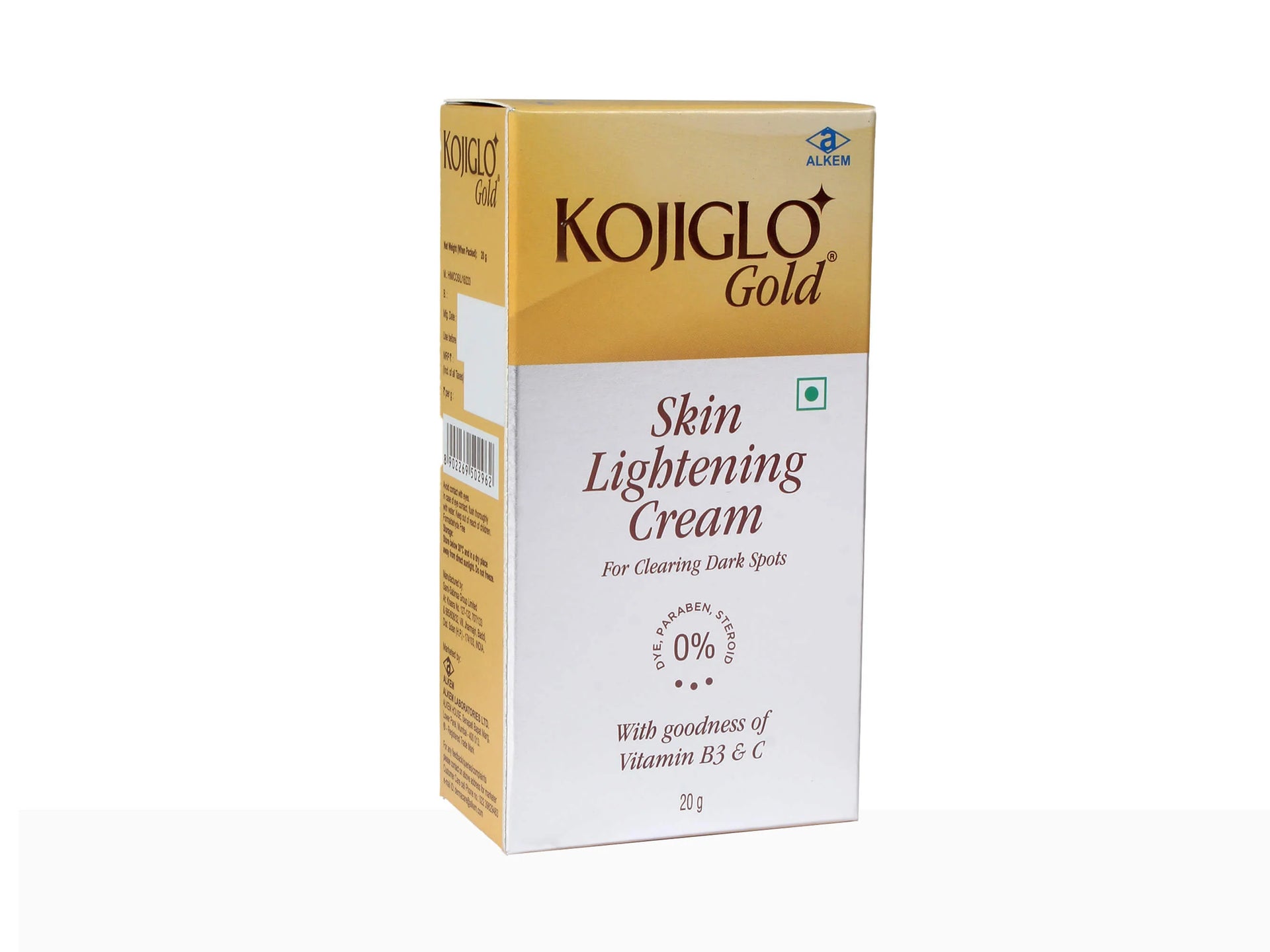 Alkem Kojiglo Gold Skin Lightening Cream 20Gm