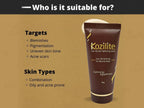 Kozilite Non Oily Skin Lightening Lotion 50Gm Pack OF 2