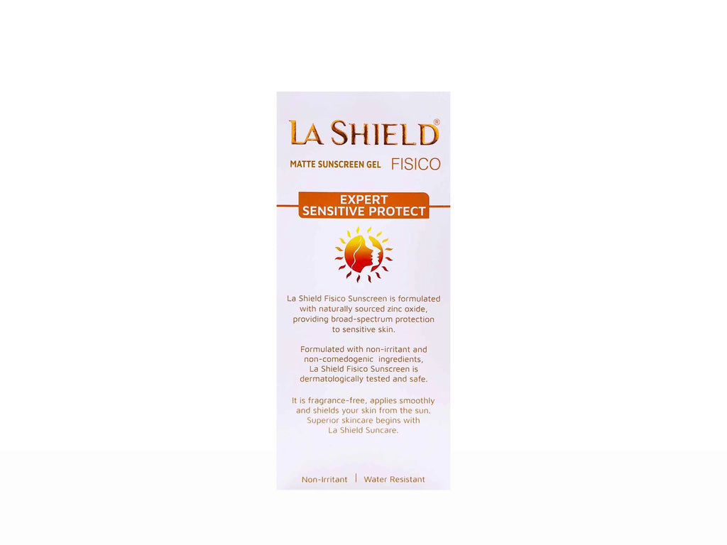 La Shield Fisico Matte Sunscreen Gel SPF 50 PA+++ 50Gm