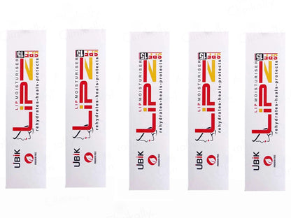 Lipz Lip Moisturiser SPF 15 (9Gm) (Pack Of 5)