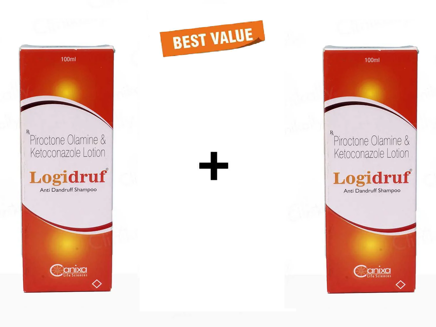 Logidruf Anti Dandruff Shampoo 100Ml Pack Of 2