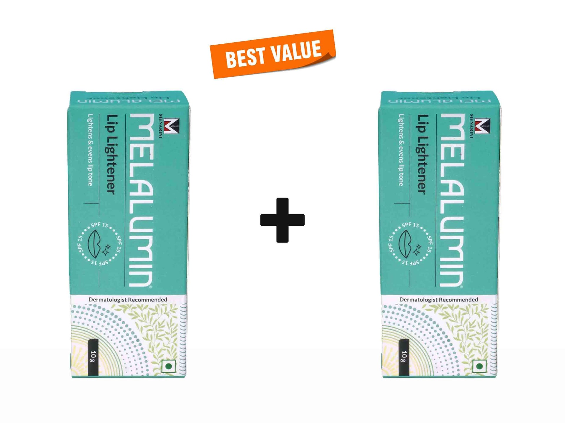 Melalumin Lip Lightener Pack Of 2 2 x 10 gm
