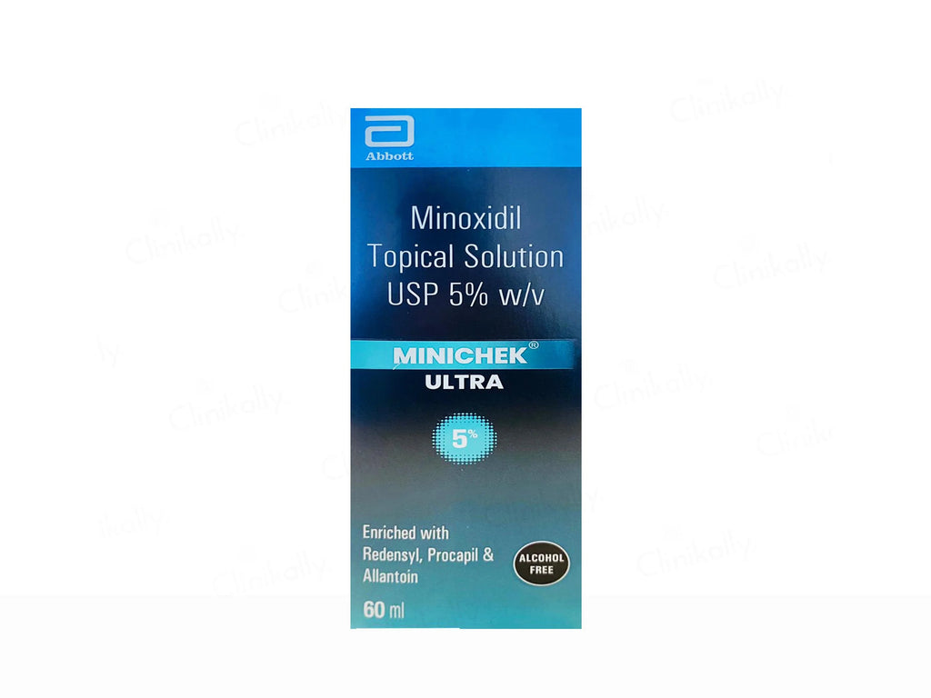 Minichek Ultra 5 Topical Solution 60Ml 60 ml