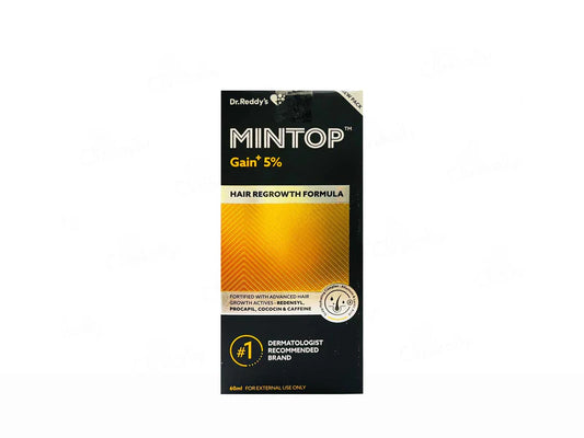 Dr. Reddy Mintop Gain+ 5 Hair Restore Formula Kit 60ml