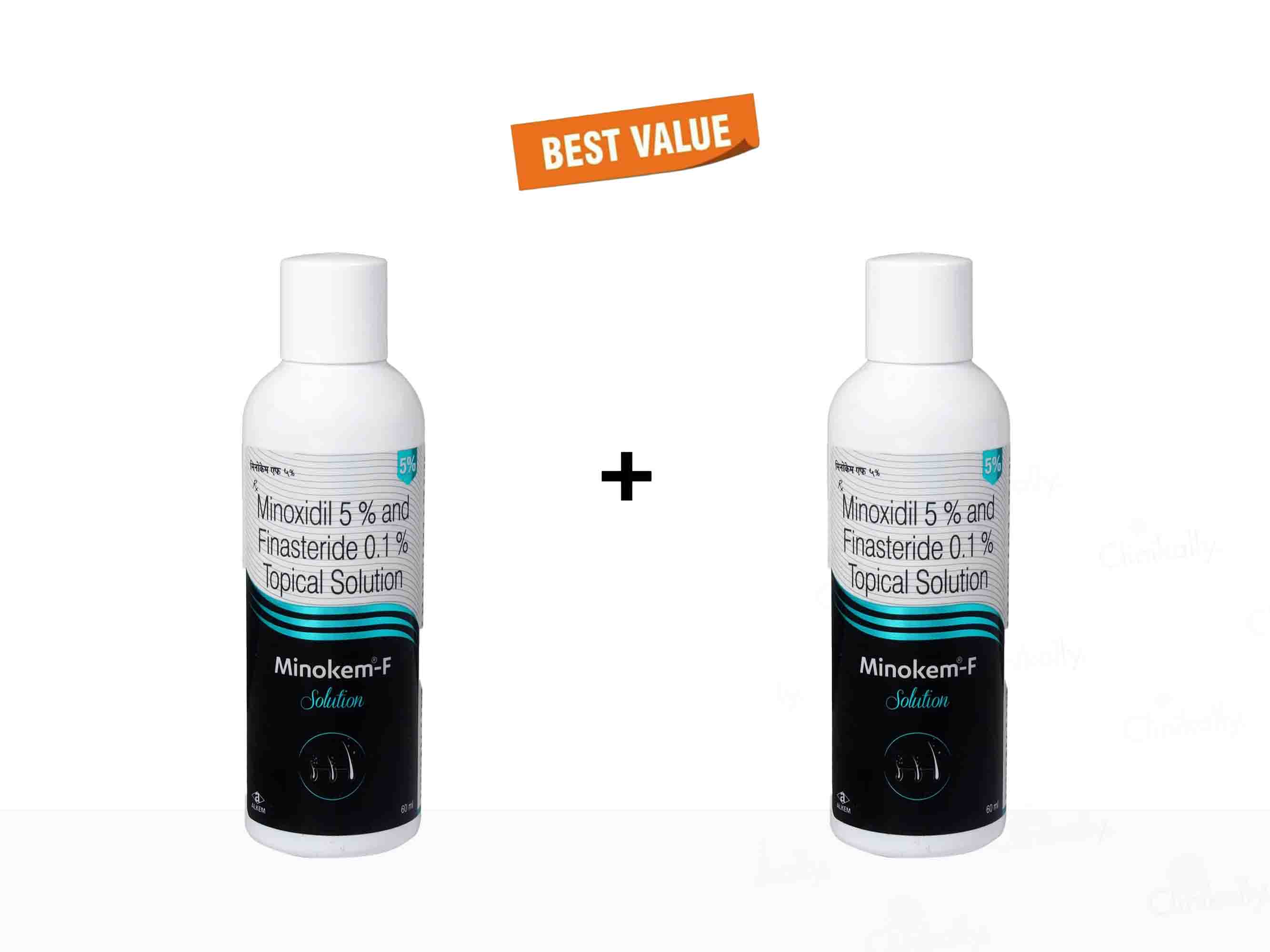 Minokem-F 5 Solution 60Ml Pack Of 2