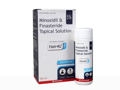 Glenmark Hair 4U F 5% Hair Solution (60ml)