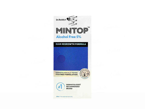 Dr. Reddy Mintop 5% Hair Regrowth Solution 60ml