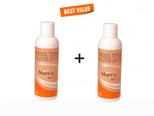 Morr 2 Solution 60Ml Pack Of 2 2 x 60 ml