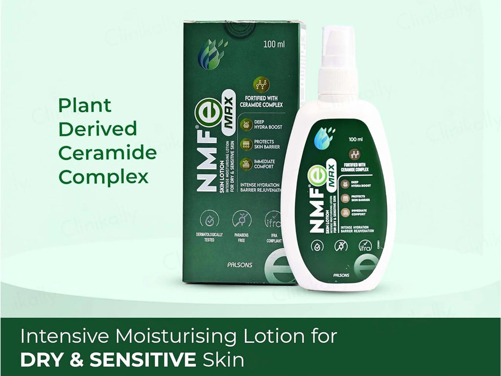 NMFe Max Skin Lotion For Dry & Sensitive Skin 100Ml Pack Of 2