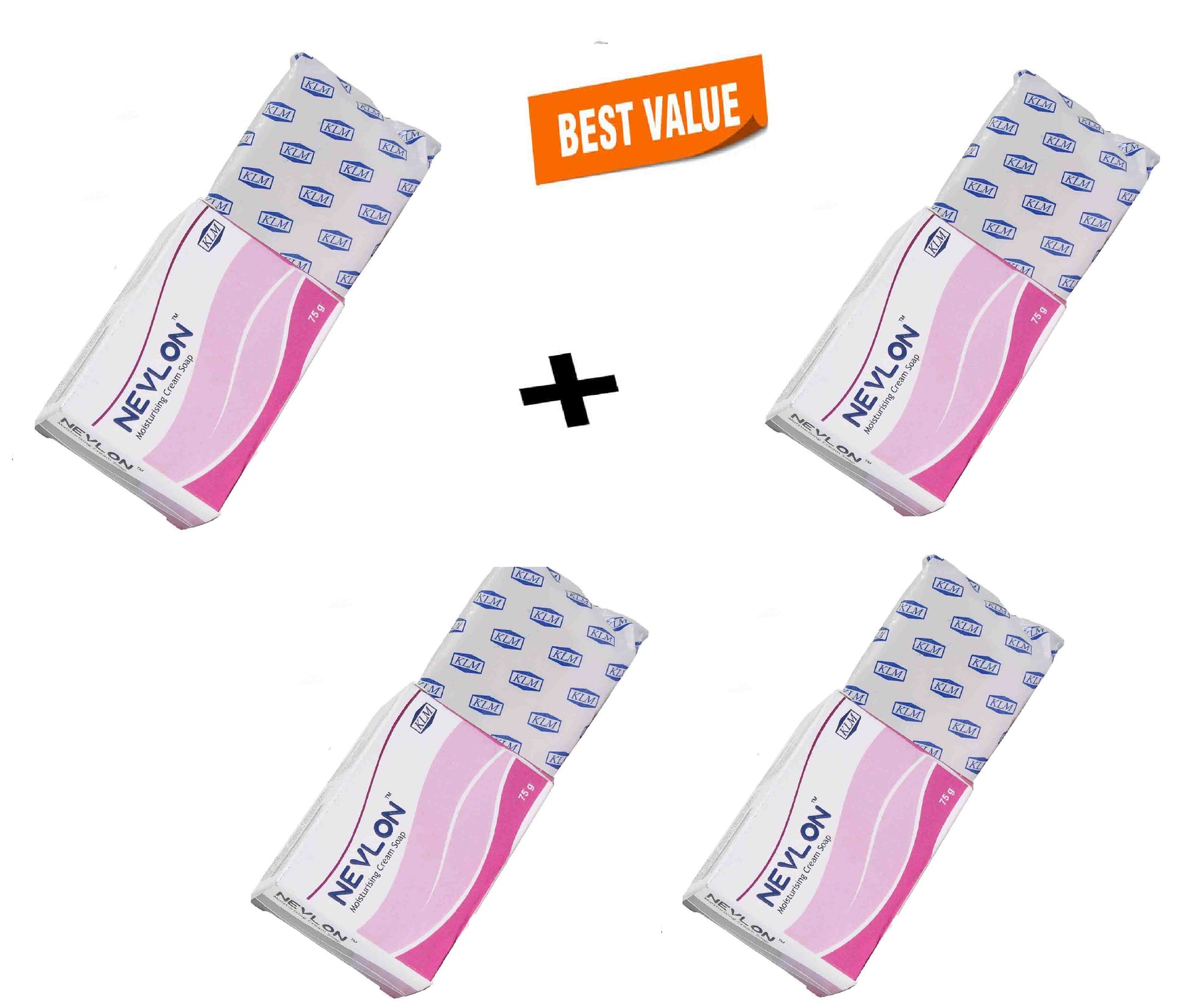 Nevlon Moisturising Soap 4 x 75 gm