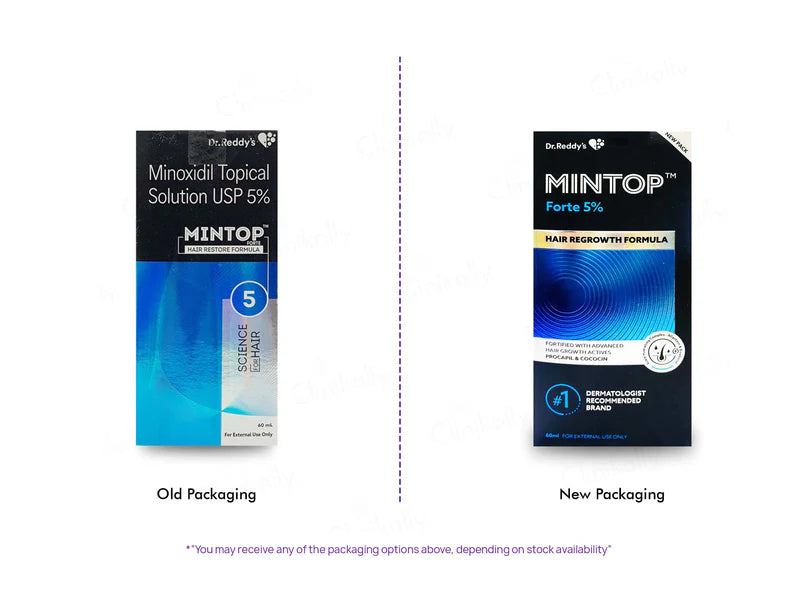 Dr Reddy Mintop Forte 5 Solution 120ml