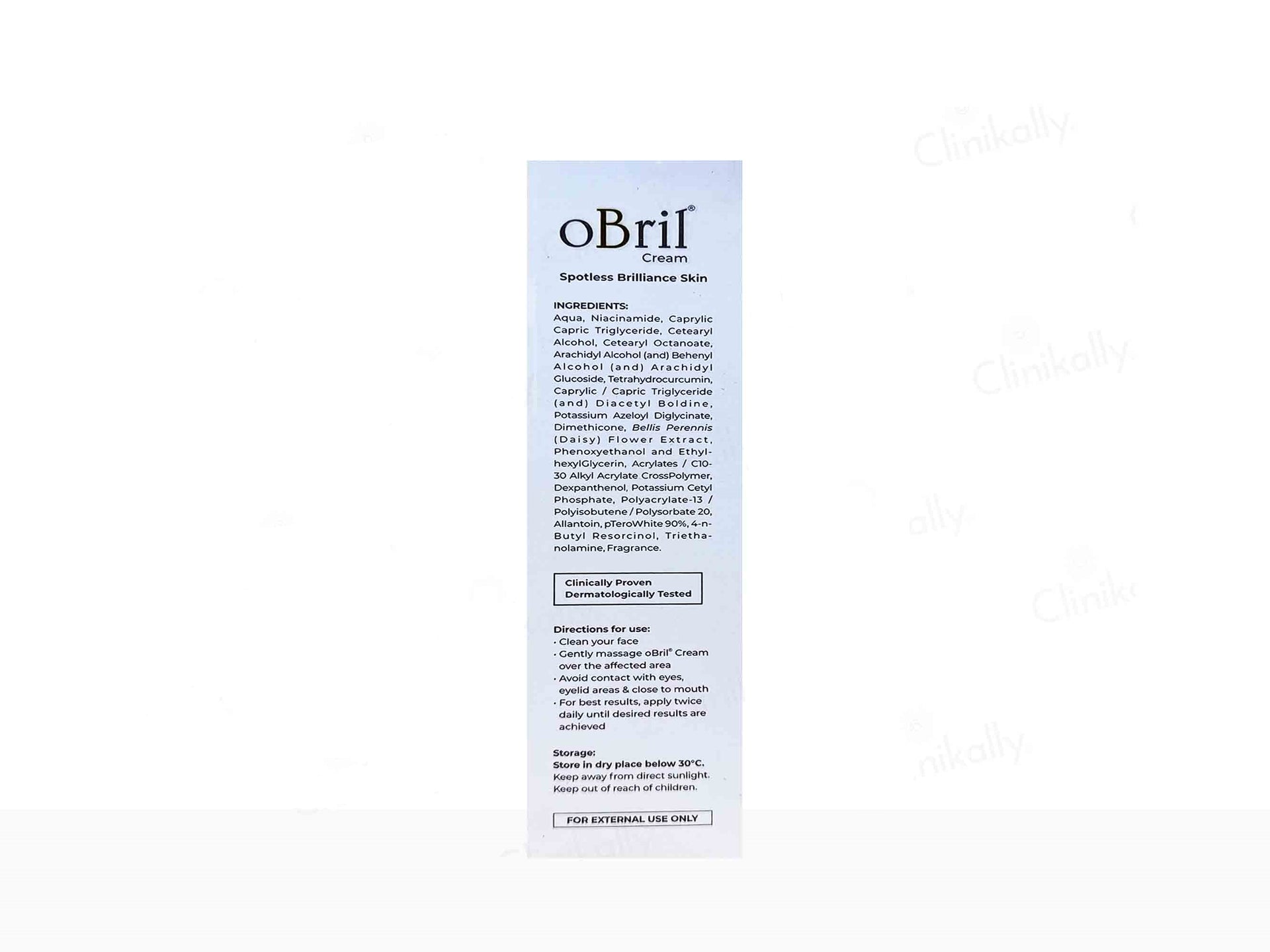OBril Spotless Brilliance Skin Cream 20Gm