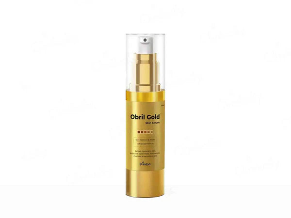 Brinton Obril Gold Skin serum, All Skin Types, Men and Women 30ml