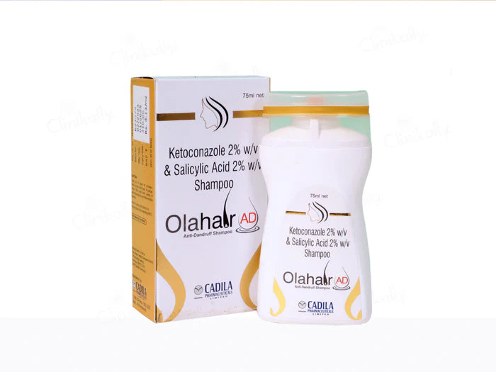 Olahair AD Anti-Dandruff Shampoo 75Ml Pack Of 2