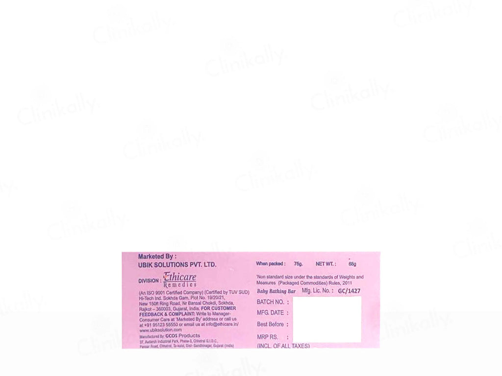 Olebest Baby Bathing Bar 75Gm (Pack Of 4)