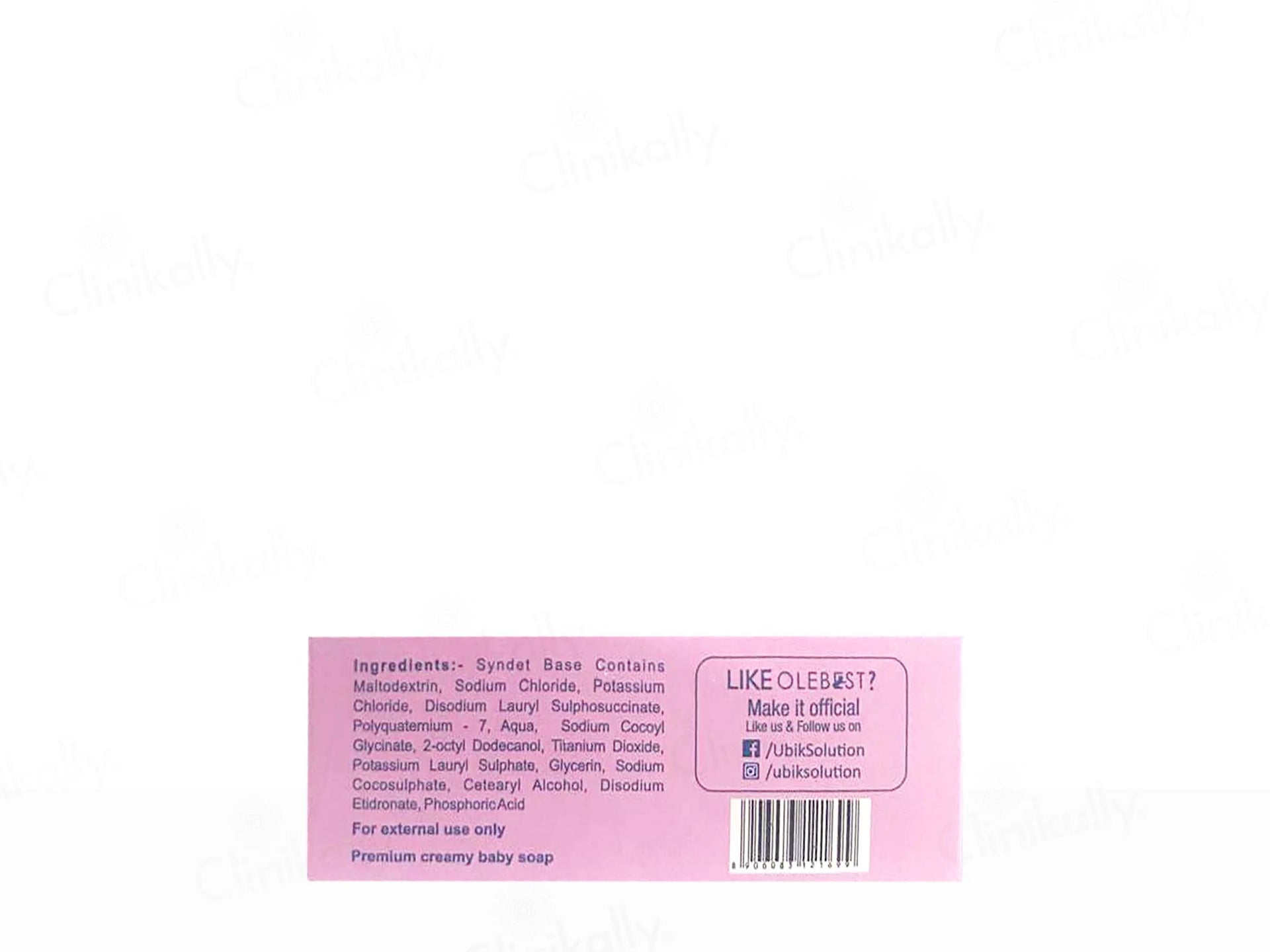 Olebest Baby Bathing Bar 75Gm (Pack Of 4)