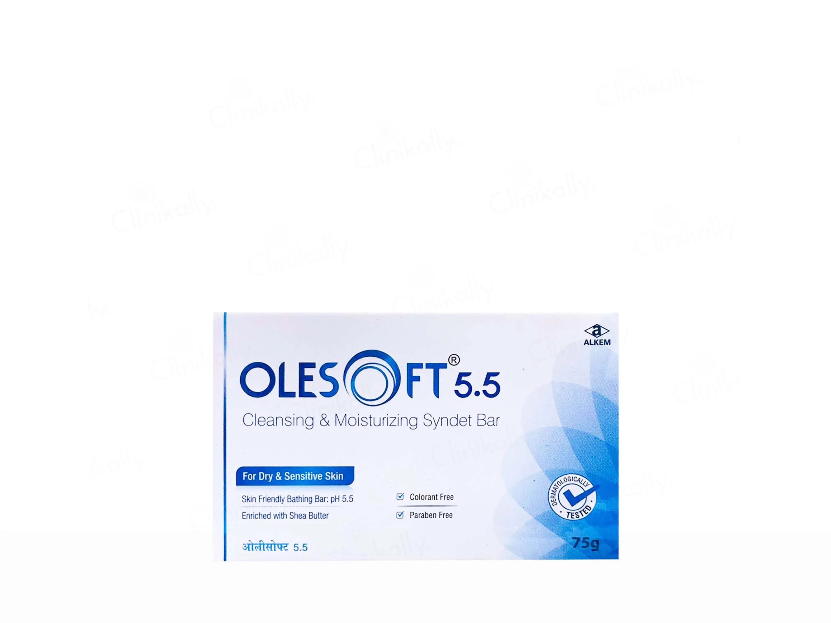 Olesoft 5.5 Cleansing & Moisturizing Syndet Bar 75Gm Pack Of 4