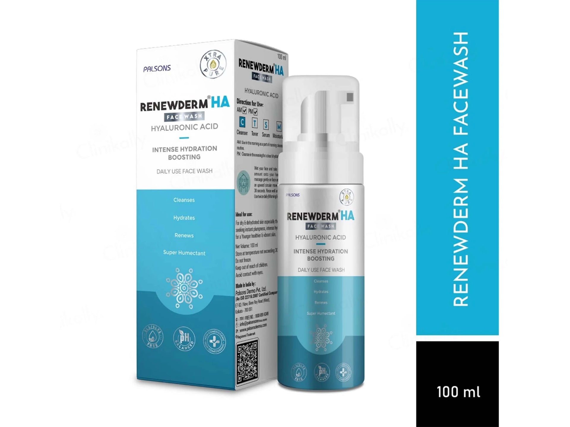 Renewderm HA Face Wash 100Ml