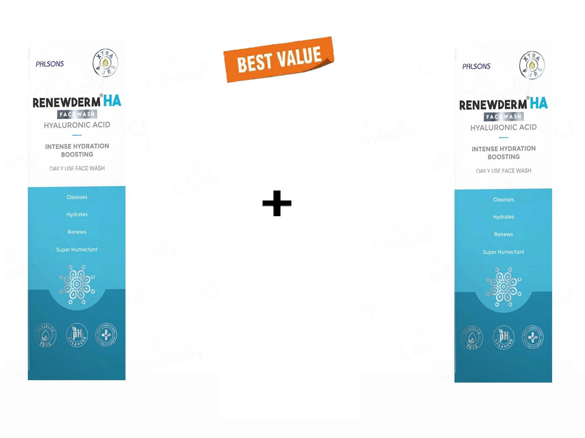 Renewderm HA Face Wash 100Ml Pack Of 2