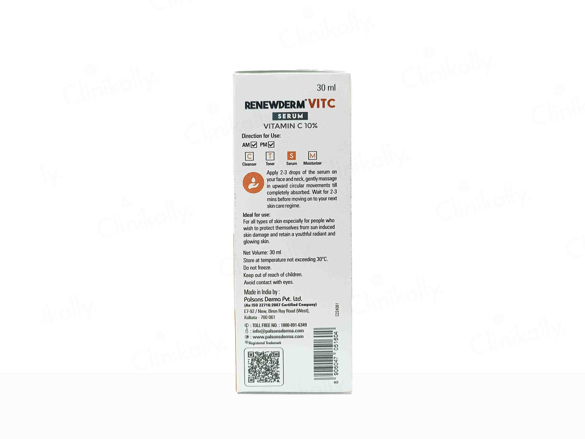 Renewderm Vit C Face Serum 30Ml