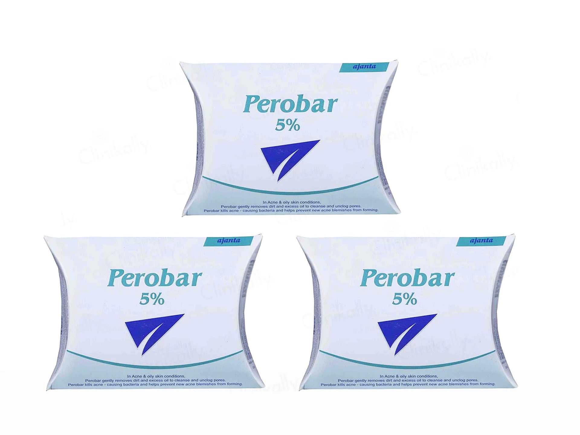 Perobar 5% Soap 3 x 75 gm