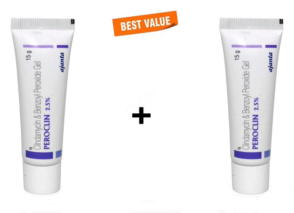 Peroclin 2.5 Gel 15Gm Pack 2