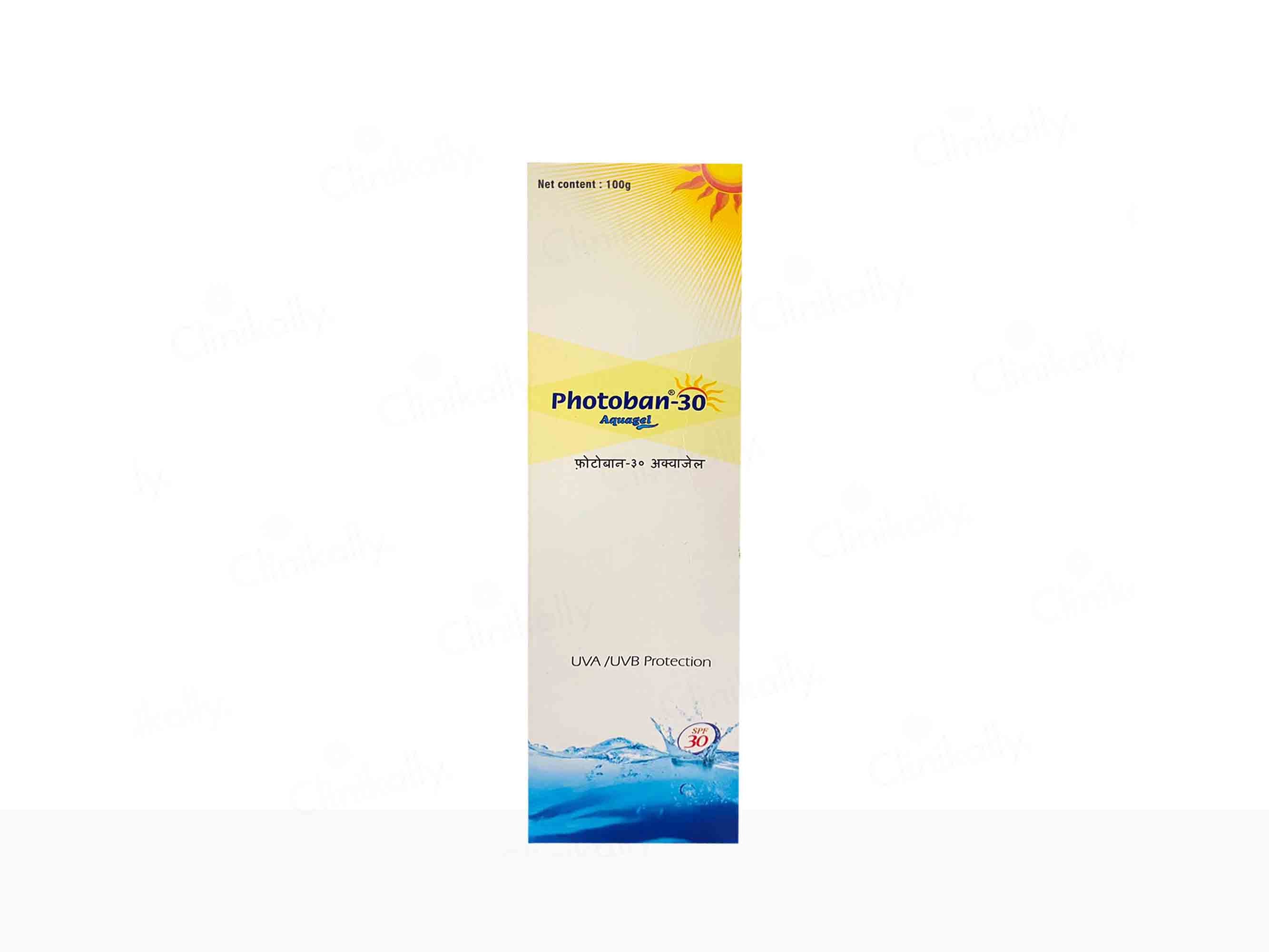 Micro Lab. Photoban-30 Aquagel Sunscreen SPF 30+ 100 gm