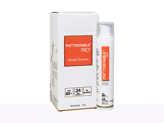 Sun Pharma Photostable Pro+ Hydragel Sunscreen SPF 80+ PA++++ 50g