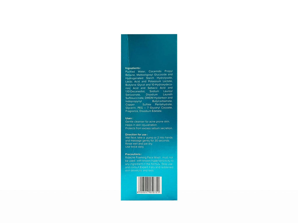 Ridacne Foaming Face Wash 100Ml