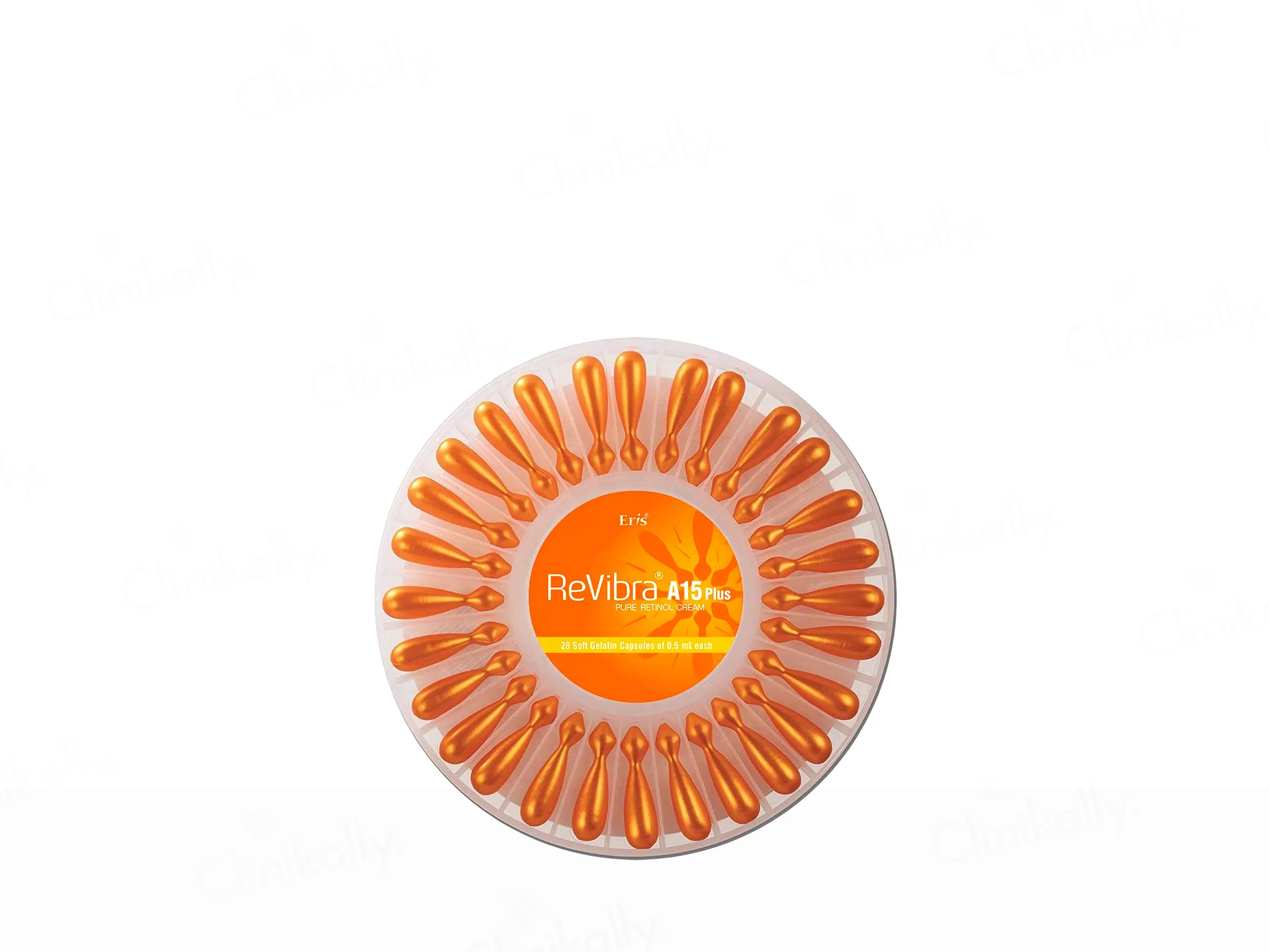 Revibra A15 Plus Pure Cream 28 Vegicaps Of 0.5 Ml Each