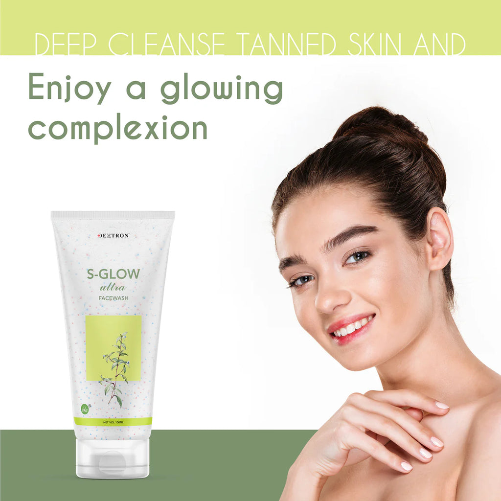 S-Glow Ultra Face Wash 100Ml