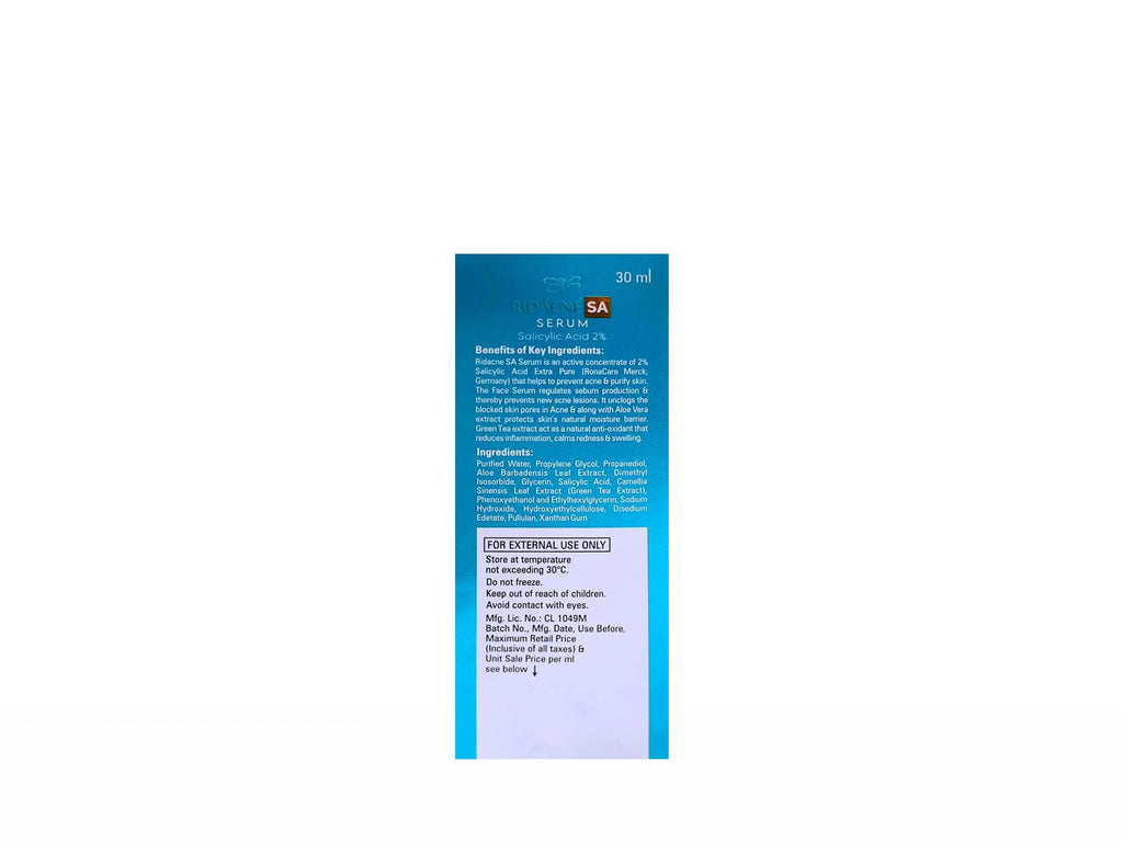 Ridacne SA Serum 30Ml
