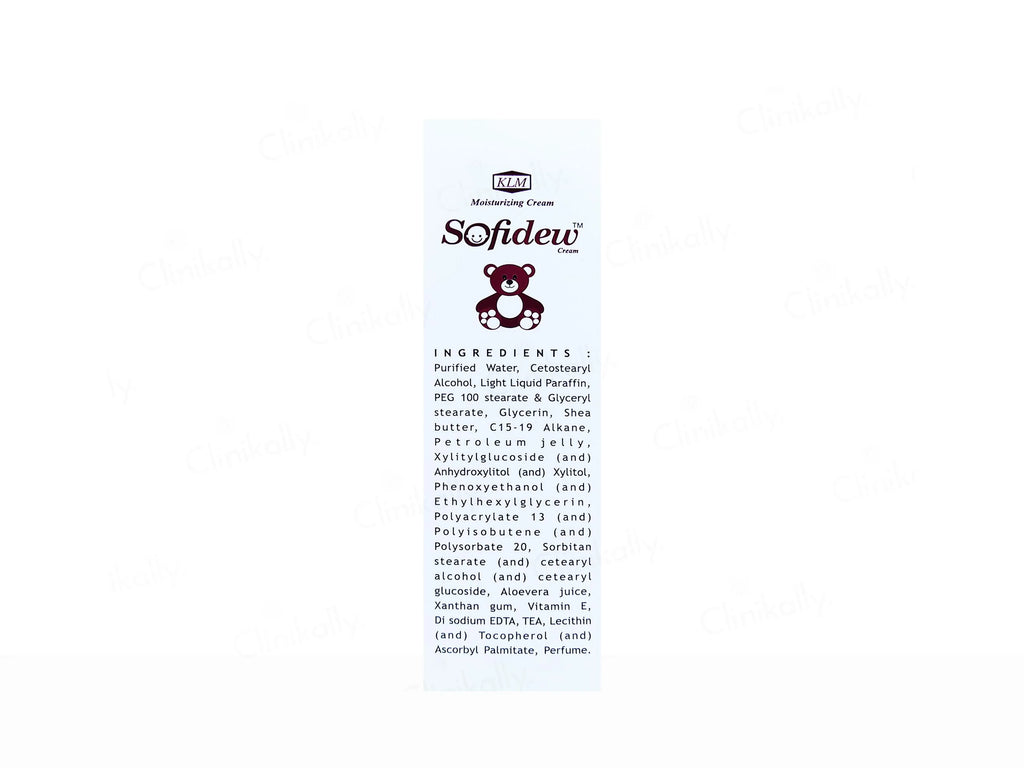 Sofidew Moisturizing Cream 100Gm Pack Of 2