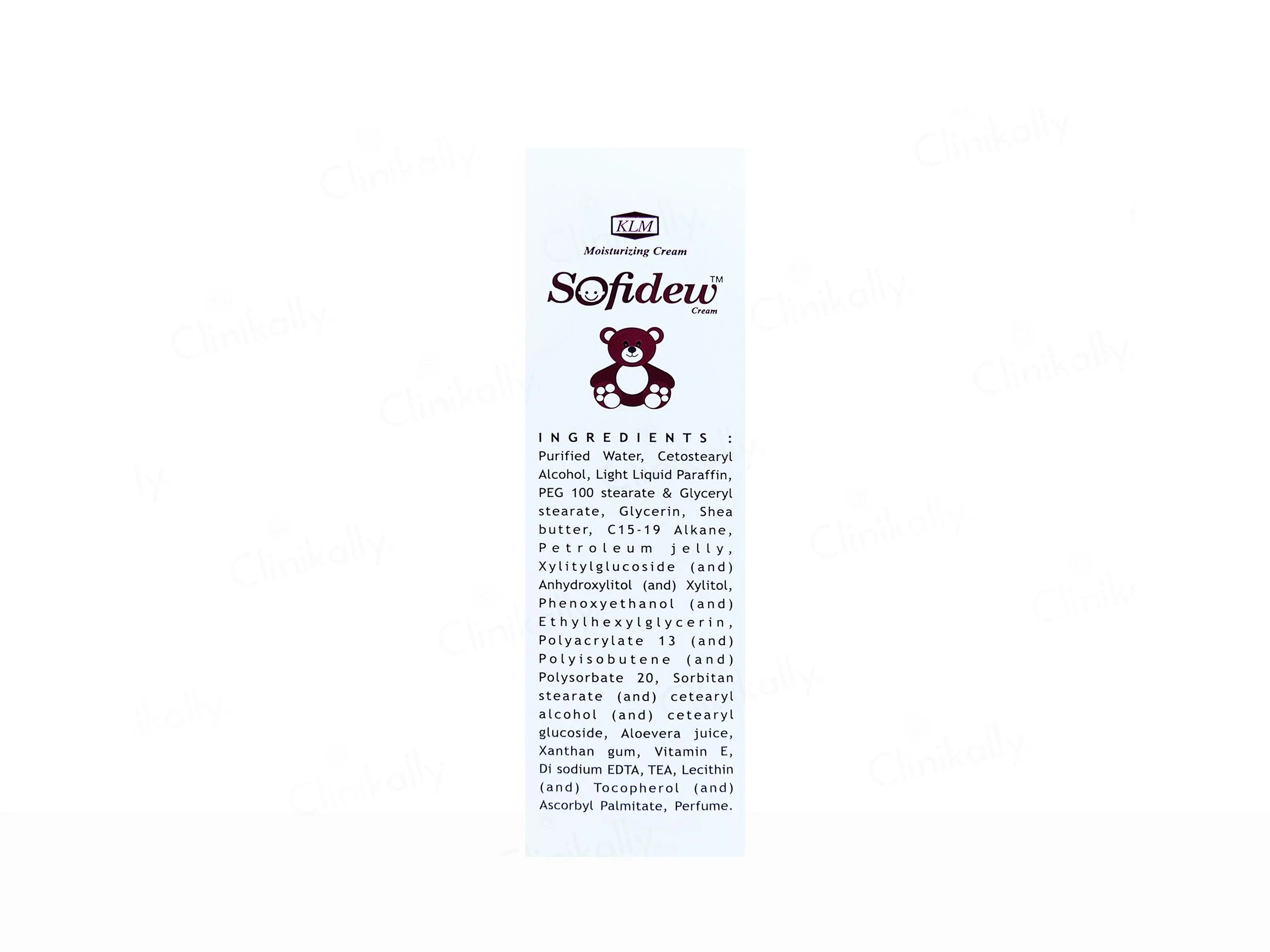 Sofidew Moisturizing Cream 100Gm Pack Of 2