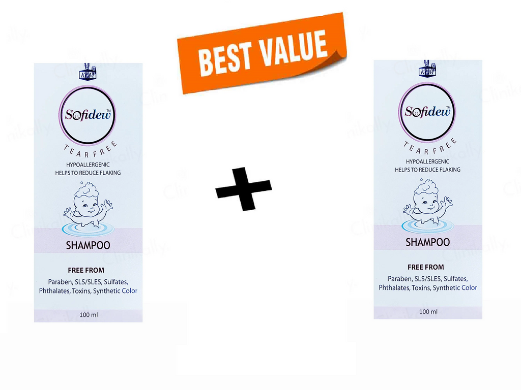 Sofidew Baby Shampoo 100Ml Pack Of 2 2 x 100 ml