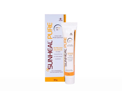 Sunheal Pure Zinc Oxide Sunscreen Gel 30Gm