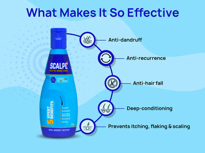 Glenmark Scalpe Plus Expert Anti Dandruff Shampoo