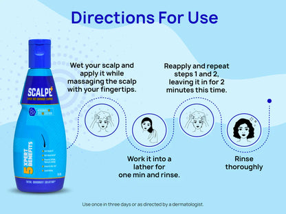 Glenmark Scalpe Plus Expert Anti Dandruff Shampoo