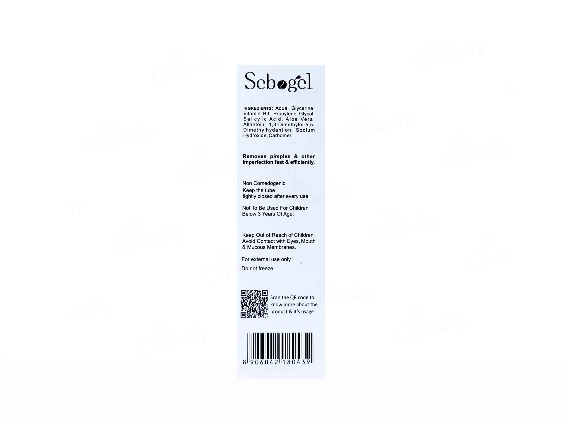 Sebogel Salicylic Acid & Nicotinamide Gel 30Gm (Pack Of 3)