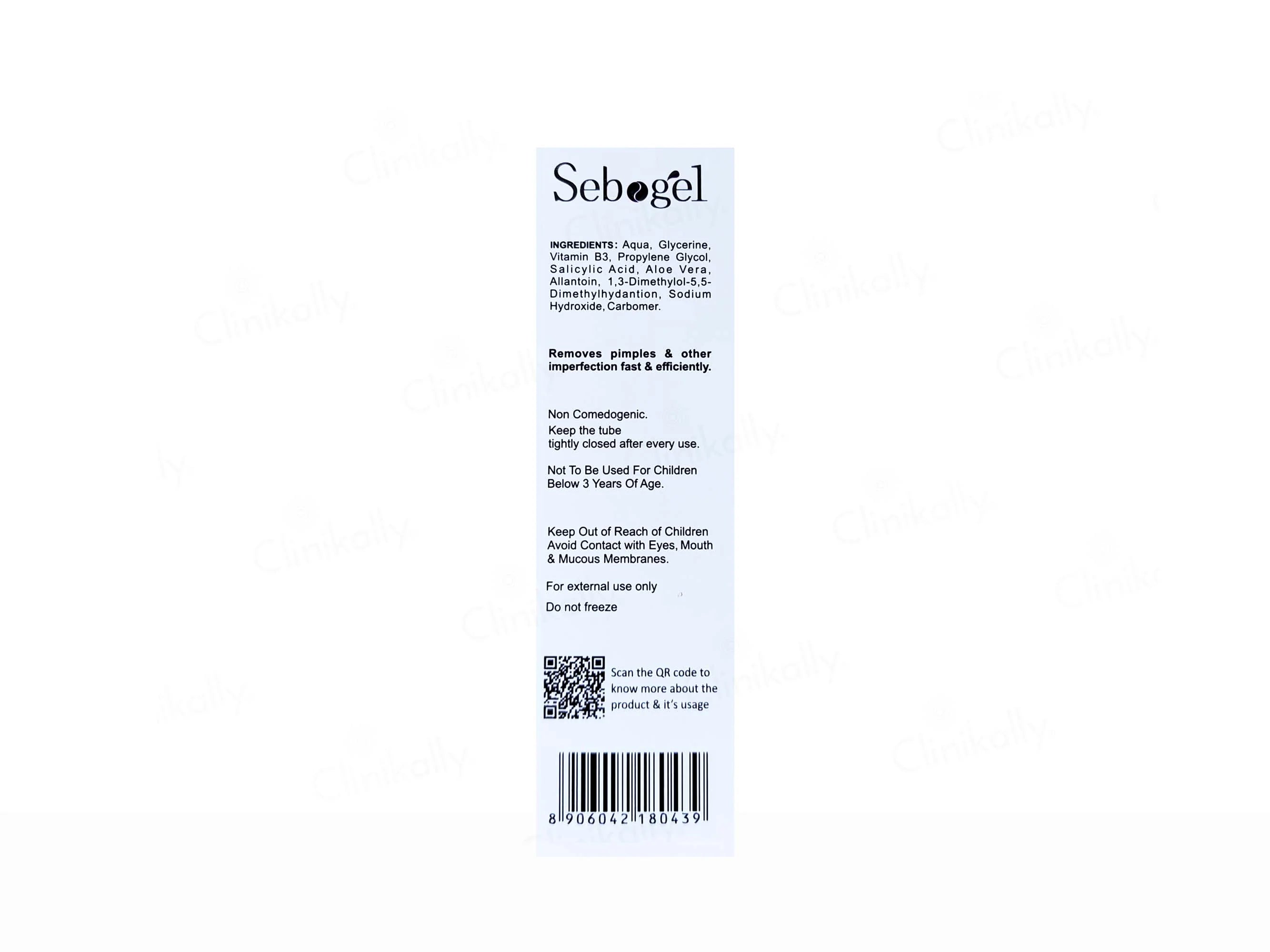 Sebogel Salicylic Acid & Nicotinamide Gel 30Gm (Pack Of 3)