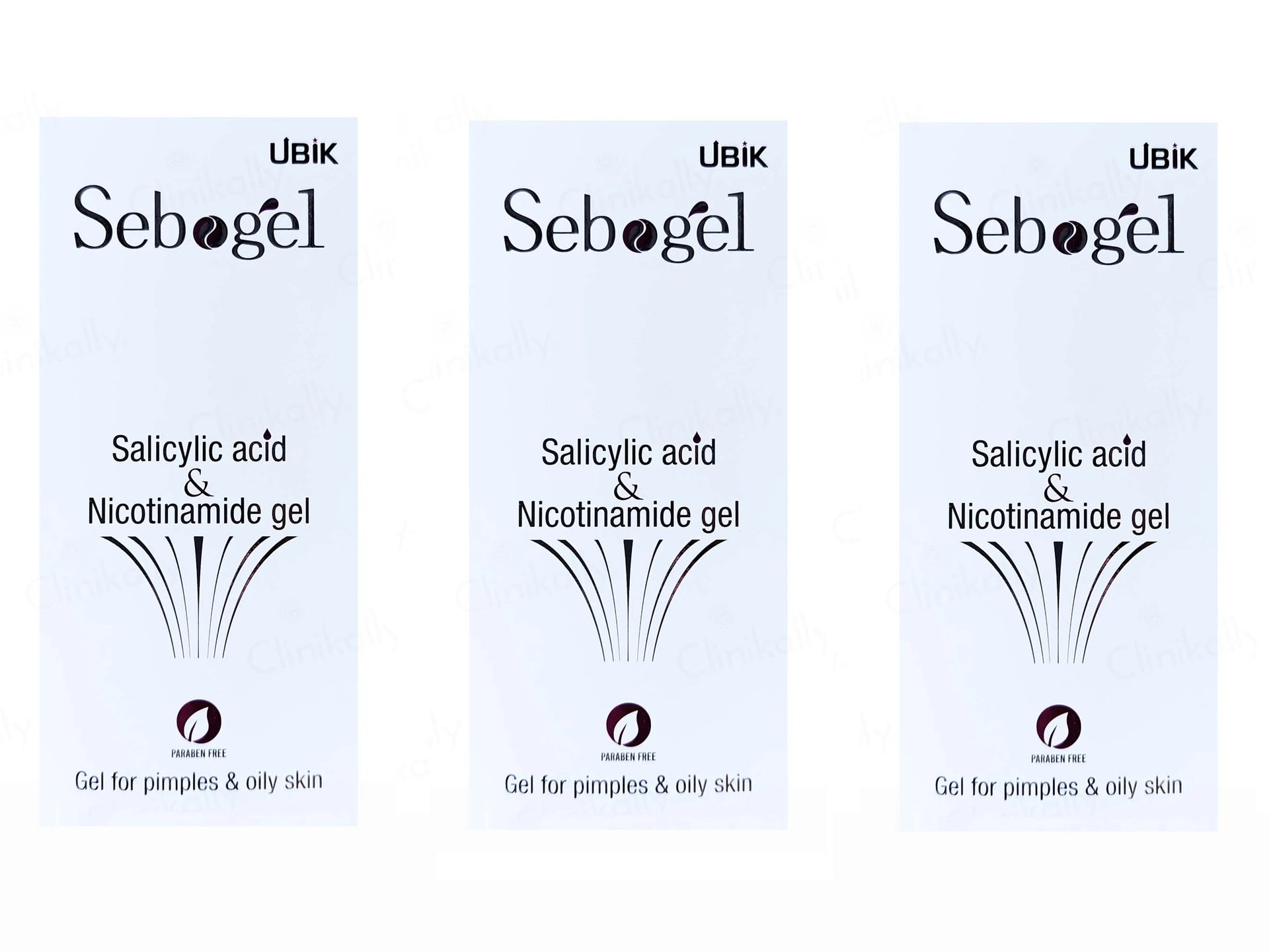 Sebogel Salicylic Acid & Nicotinamide Gel 30Gm (Pack Of 3)