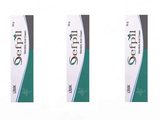 Sefpil Mandelic Acid Cream 30Gm (Pack Of 3)