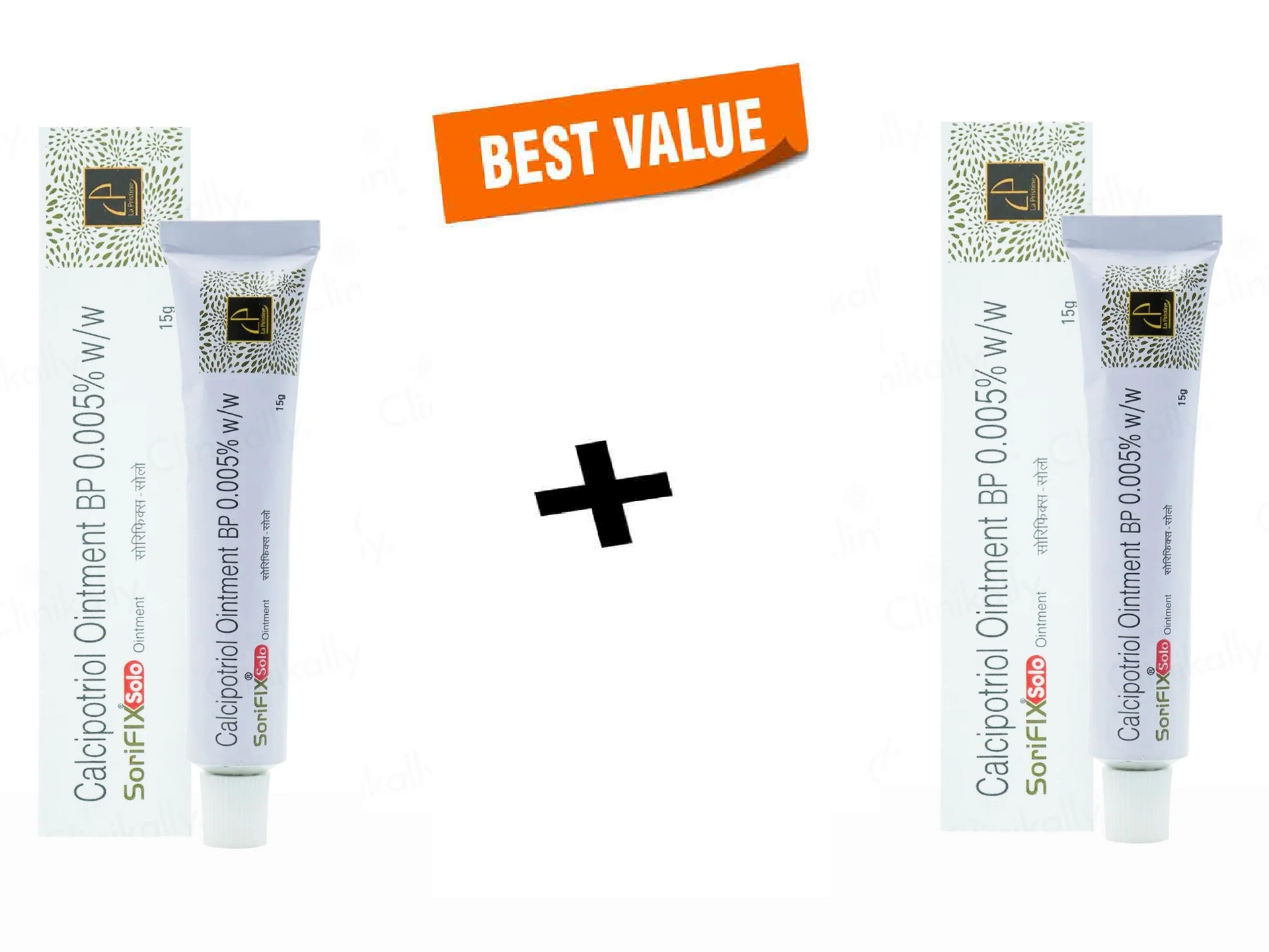 La Pristine Sorifix Solo Ointment 2 x 15 gm