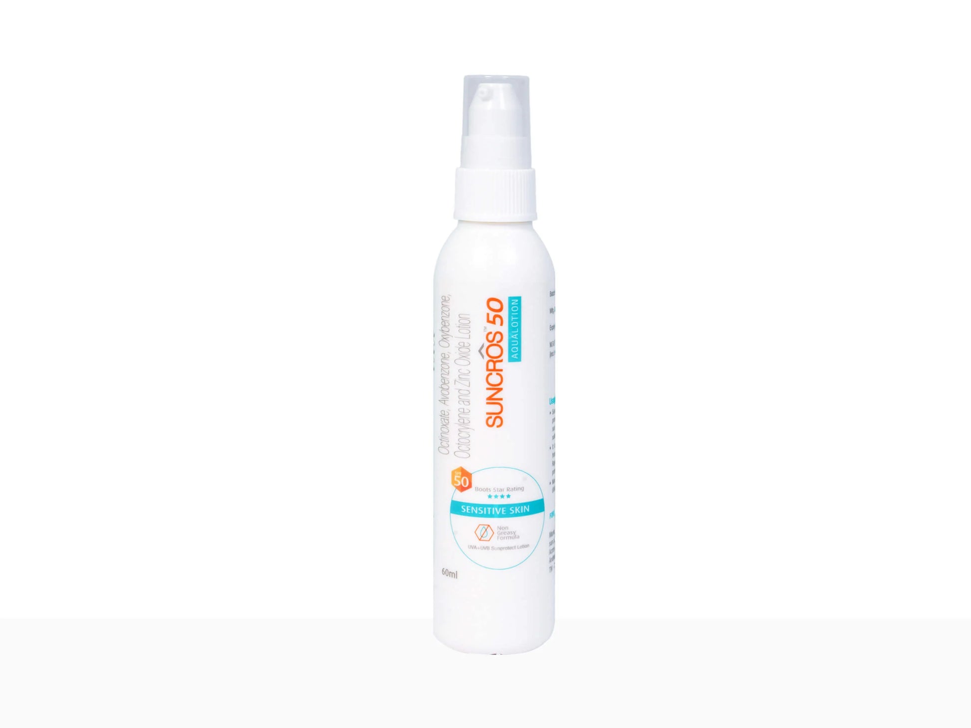 Suncros Aqua Lotion SPF 50 (60Ml) Pack Of 2