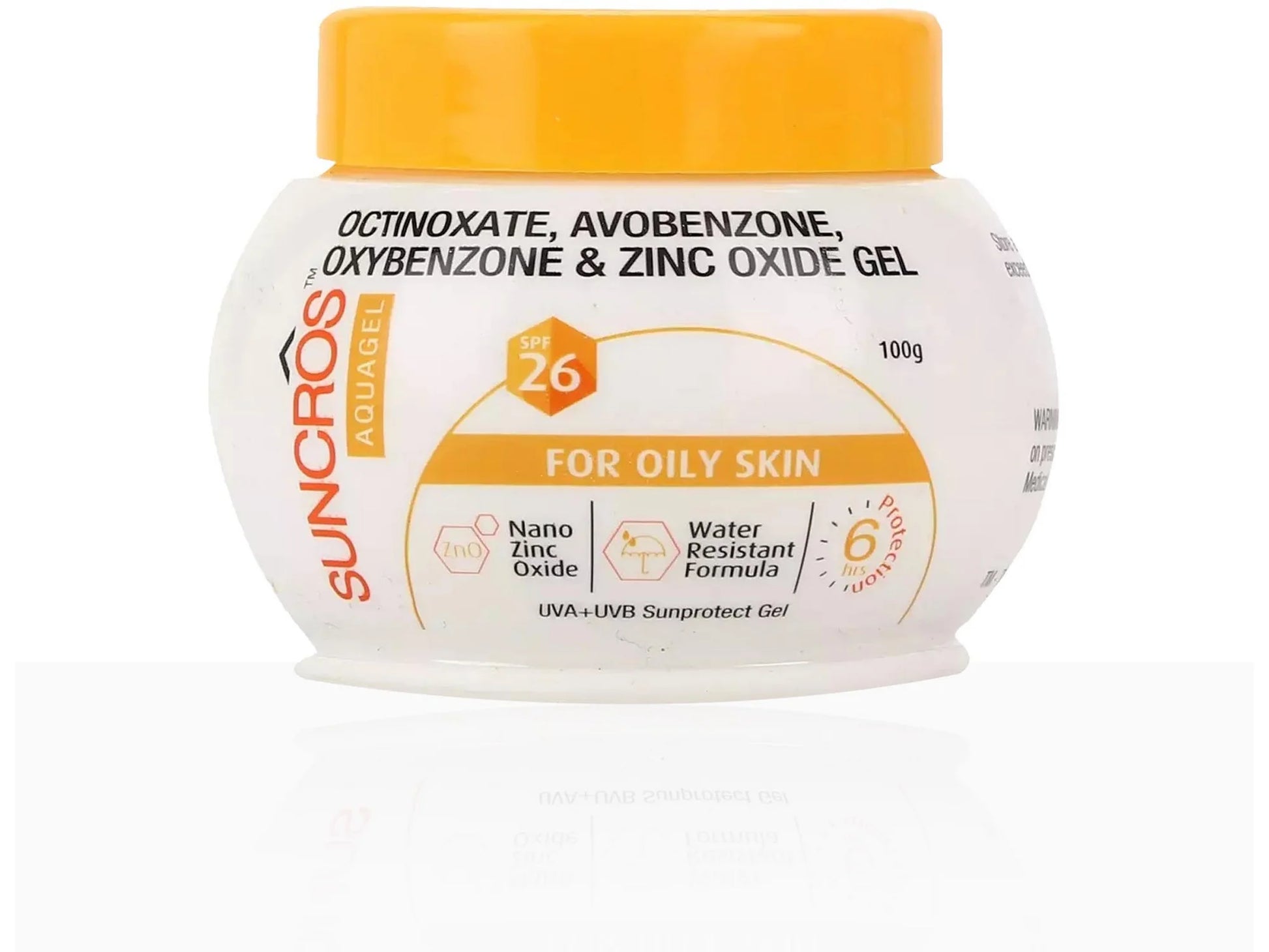 Suncros AquaGel Sunscreen SPF 26 Pack Of 2 (100Gm)