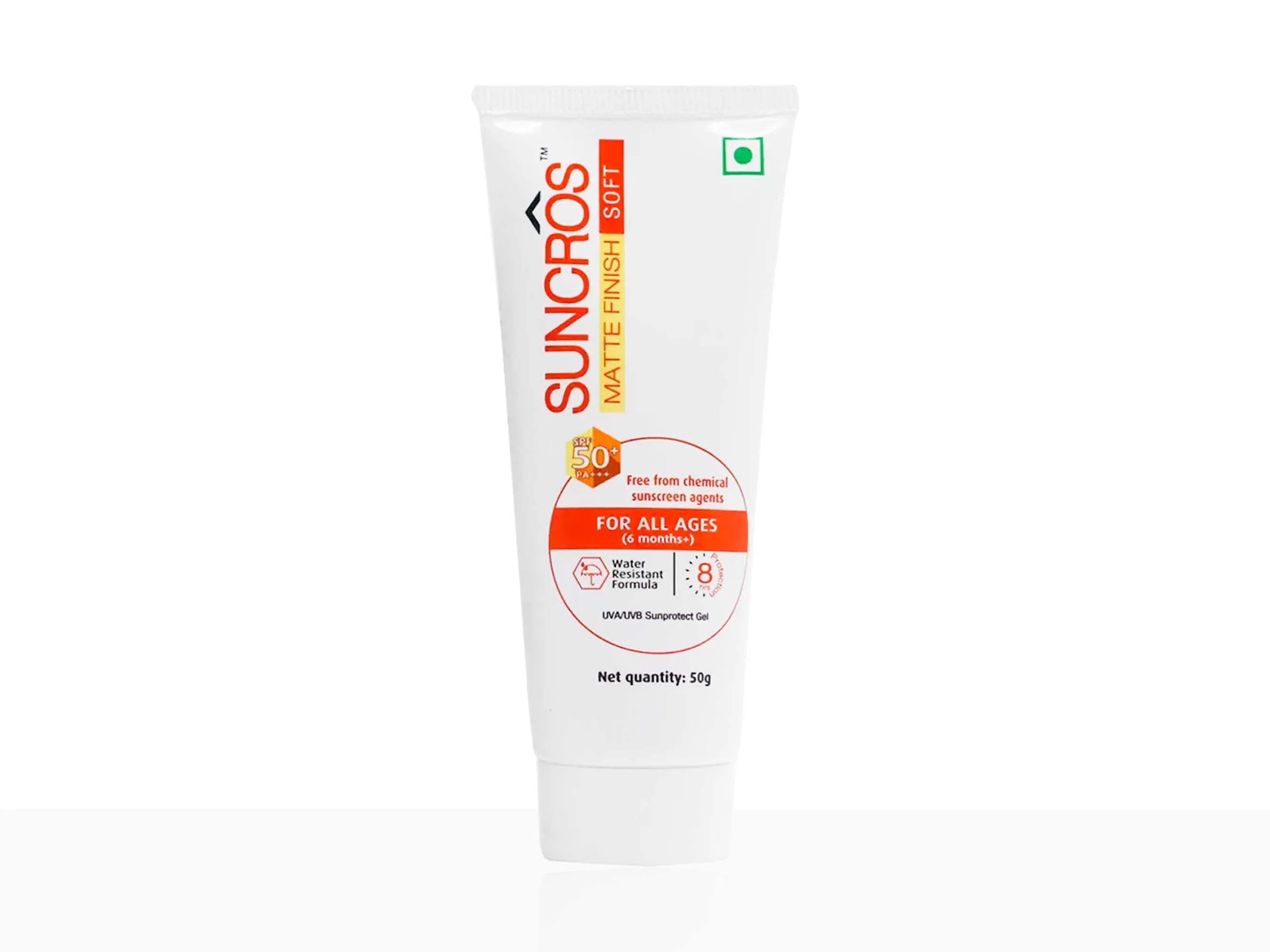 Suncros Matte Finish Soft SPF 50+++ 50GM
