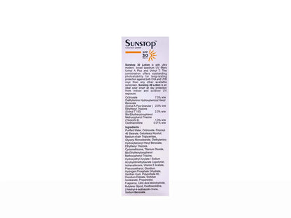 Sunstop 30 Sunscreen Lotion SPF 30 60Gm Pack Of 2