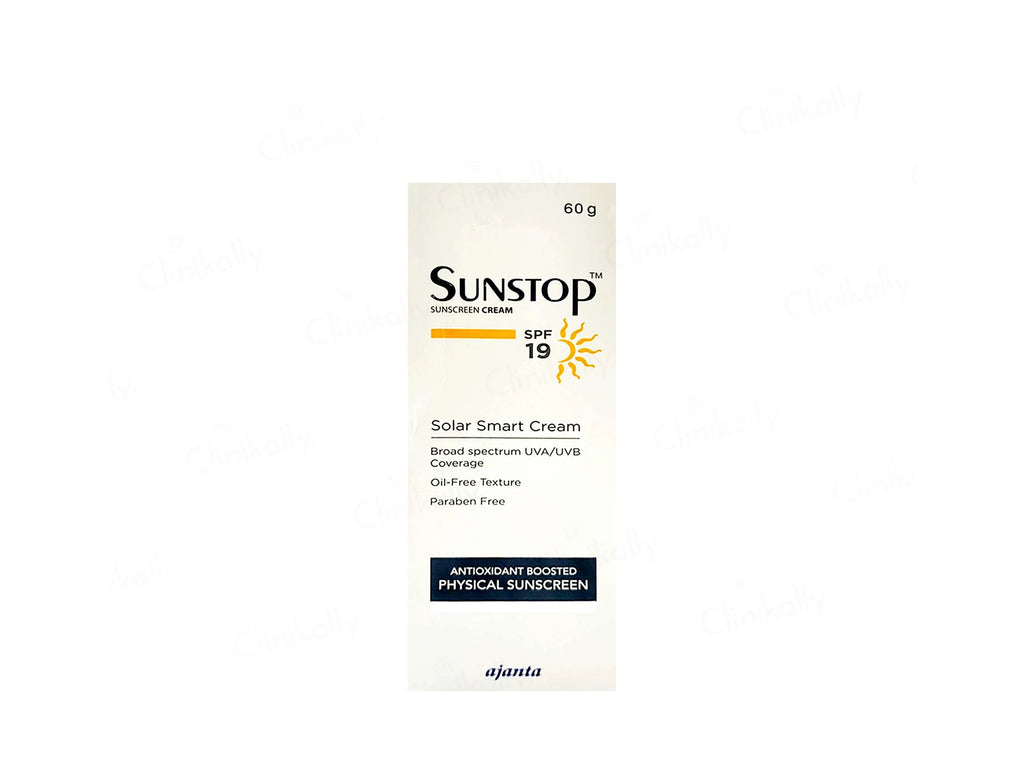 Sunstop 19 Sunscreen Cream 60Gm Pack Of 2