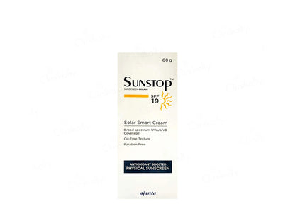 Sunstop 19 Sunscreen Cream 60Gm Pack Of 2