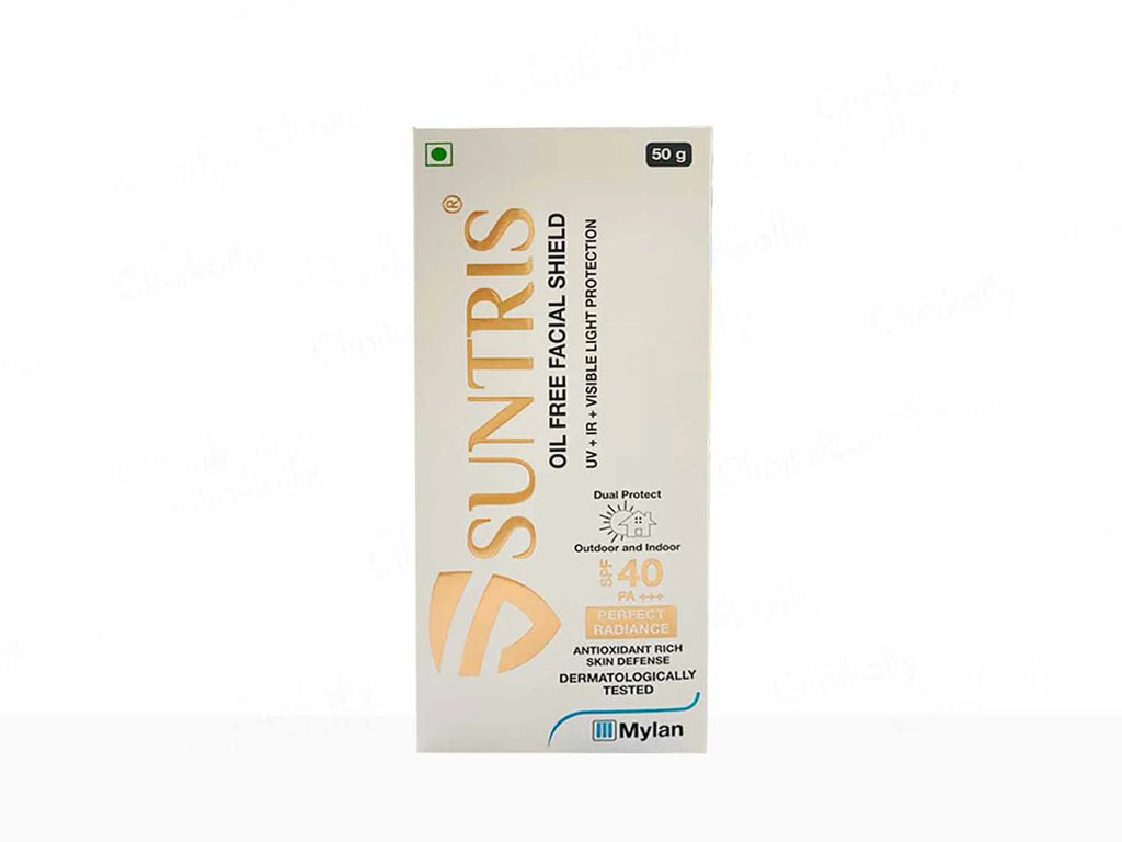 Mylan Suntris Oil Free Facial Shield SPF 40 PA+++ 50 gm